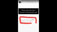 Ryan McCartan's Instagram story (Image via Instagram/@mccarya)